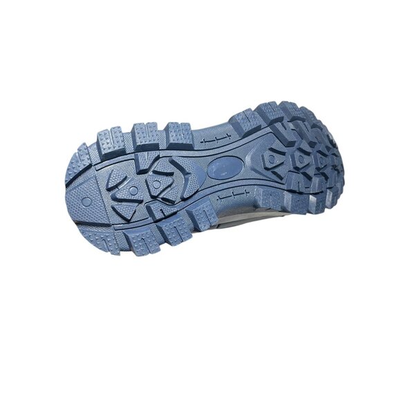 Blue Womens Winter Boots Size 9/ 42 Warm Faux Fur Lined Lace Up Waterproof Sole - Picture 5 of 5